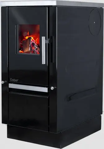 Ember Küchenherd A2-40 (Beistellherd), 4,5 kW, Ceran- oder Stahlkochfeld