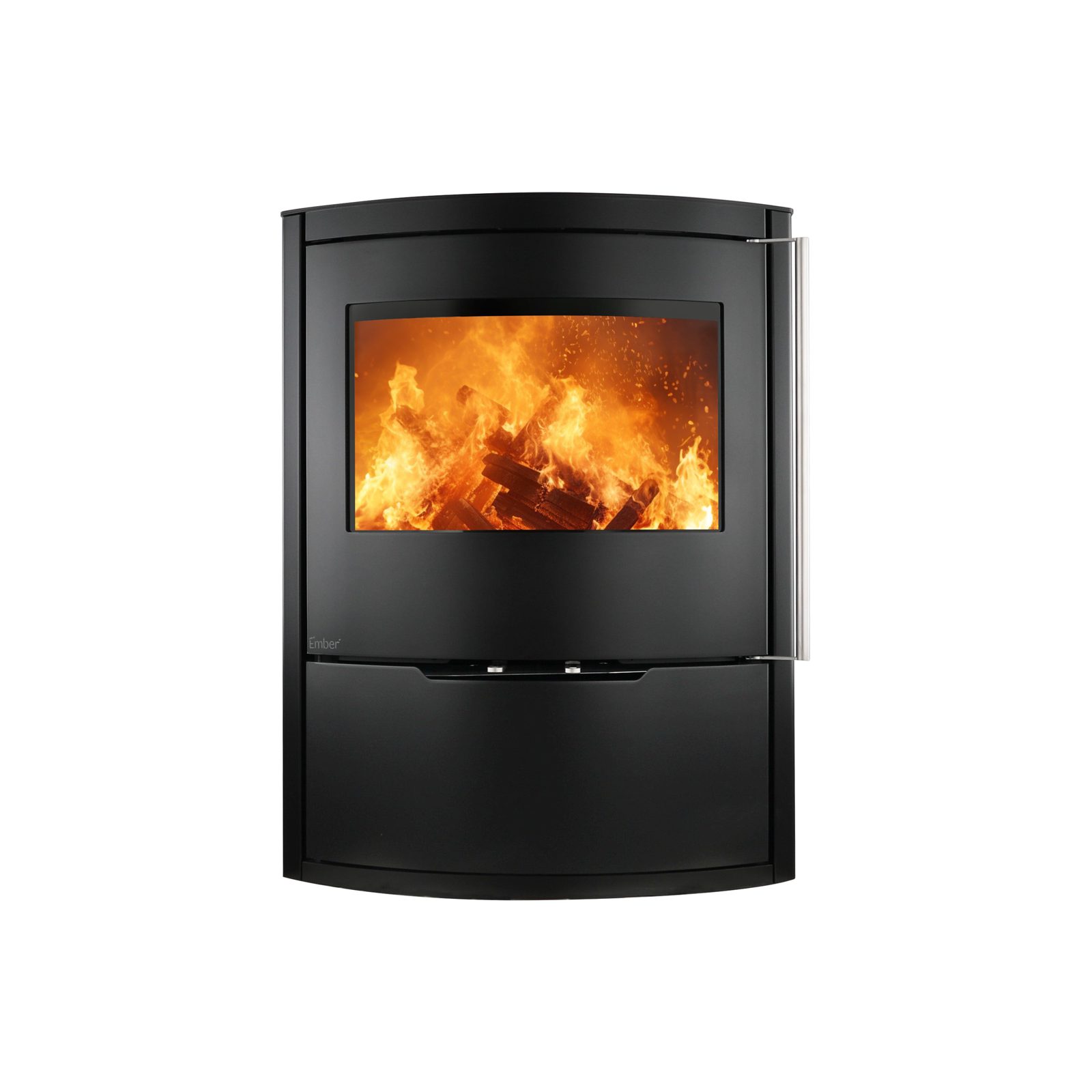 Ember Kamin O-1 XL, 7,6 kW, Stahl