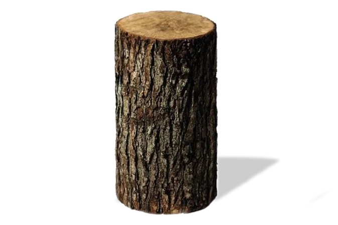 Hackstock aus Massivholz, 70 cm