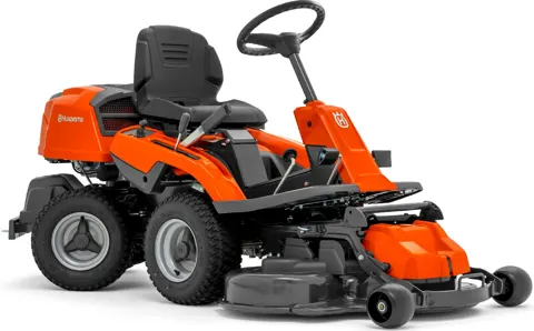 Husqvarna Rider R 214C mit Combi-94-Mähdeck