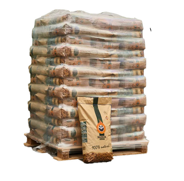 Timbory Holzpellets Fichte, ENplus A1 & DINplus, 1.050 kg Palette (70 × 15 kg)