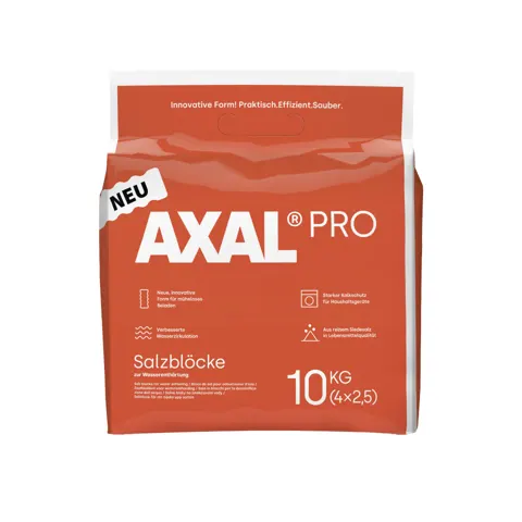 Axal Pro Siedesalz Block 10kg in 4 x 2,5 kg